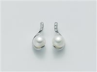Orecchini Miluna Donna Le Perle in Oro Perla 2.00 Ct PER 1604 - PER 1604